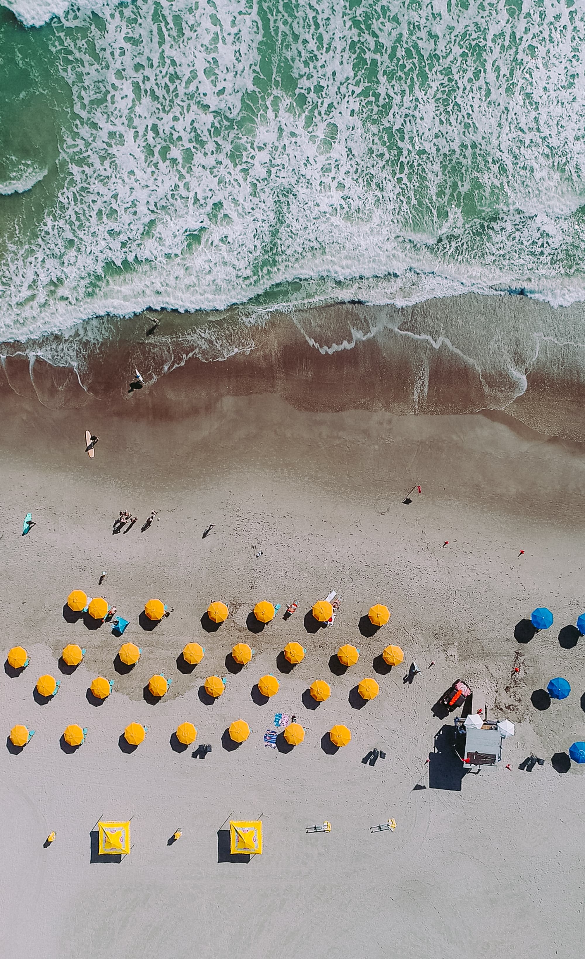 Aerial view of Brevard County's Atlantic coastline